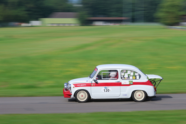 Image: Fiat-Abarth 1000 TC (1967) - Starting field 1 "Classic cars and sports cars" - Oldtimer GP Brugger Schachen 2024