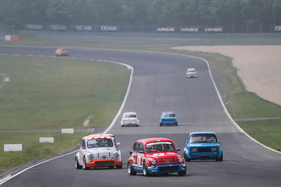 Fiat-Abarth 1000 TC (1973) an der Historic Trophy Nürburgring 2015 - Kampf der Zwerge