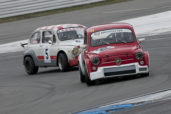Fiat Abarth 1000 TC - Kampf der Zwerge - Gleichmässigkeitsläufe am Bosch Hockenheim Historic 2012