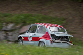 Fiat Abarth 1000 TCR (1970) an der Bergprüfung Altbüron 2017 - Feld 3