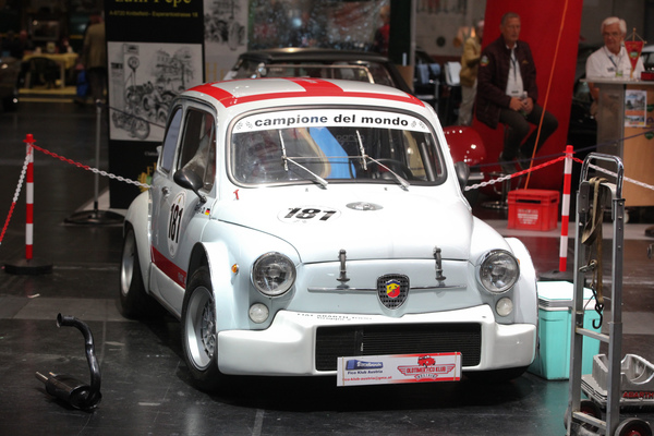 Fiat-Abarth 1000 TCR auf dem Clubstand - Classic Expo Salzburg 2019