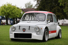 Fiat-Abarth 1000 tCS (1967) - am Concorso d'Eleganza Italiauto in St. Urban am 3. Mai 2015
