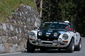 Fiat Abarth 124 CSA (1973) an der Arosa ClassicCar 2013 - Arosa Classic Trophy