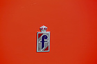 Bild: Fiat Abarth 124 Rally (1973) - Pininfarina-Zeichen auf der Flanke
