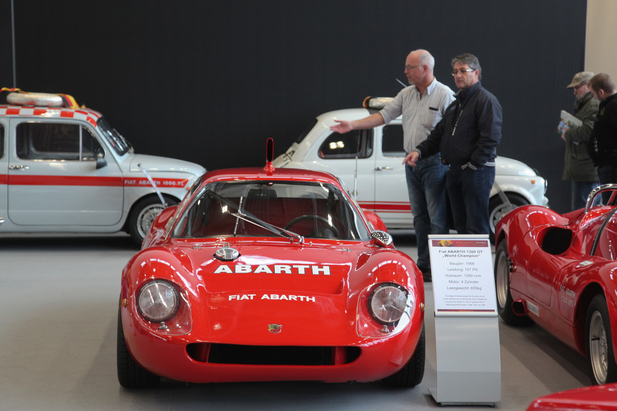 Fiat-Abarth 1300 OT (1968) - in der Abarth-Sonderschau (Retro Classics Bavaria 2017 in Nürnberg)