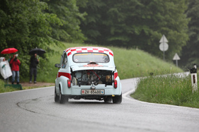 Fiat-Abarth  (1963) - in der Klasse Tourenwagen am Start beim Gaisbergrennen 2014