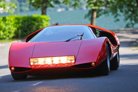 Bild Fiat Abarth 2000 Scorpione Pininfarina (1969) - am Concorso d'Eleganza Villa d'Este 2014