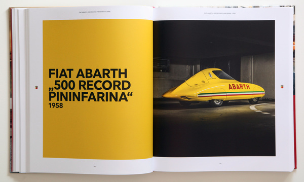 Fiat Abarth 500 Record Pininfarina - Buch „Abarth - Racing Cars • Collection 1949 - 1974“