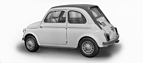 Fiat-Abarth 595 (1964) - Seitenansicht, links (© Archiv Automobil Revue) Fiat-Abarth 595 (1964) - Seitenansicht, links (© Archiv Automobil Revue)
