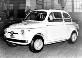 Fiat-Abarth 695 (1964) - feiert sein Debüt in Genf - Genfer Automobilsalon 1964
