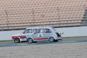 Fiat Abarth 695 (1967) am Preis der Stadt Stuttgart 2018 - Kampf der Zwerge