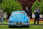 Fiat-Abarth 700 Record Monza Bialbero (1959) - am Concorso d'Eleganza Italiauto in St. Urban am 3. Mai 2015