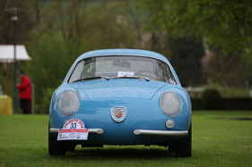 Fiat-Abarth 700 Record Monza Bialbero (1959) - am Concorso d'Eleganza Italiauto in St. Urban am 3. Mai 2015