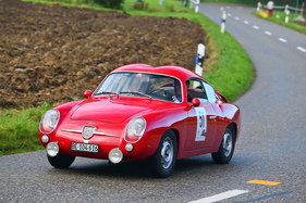 Fiat-Abarth 750 GT Coupé Zagato (1957) - am Gempen Memorial 2014