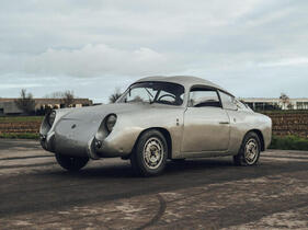 Fiat-Abarth 750 GT 'Double Bubble' (1959) – angeboten als Lot Nr. 194 bei der Bonhams-Versteigerung in Paris am 6. Februar 2025