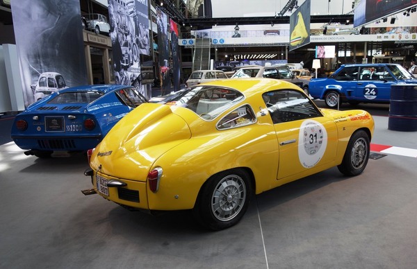 Fiat-Abarth 750 Record Monza (1958) – Ausstellung "75 Jahre Abarth" in der Autoworld Brüssel
