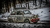 Fiat-Abarth 850 TC (1961) - Michel Vaillant konnte es auch nicht besser - Teichalm Winterclassic 2018