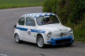 Fiat Abarth 850 TC (1961) - im Feld der Touren- und Sportwagen aus der Nachkriegszeit am GP Mutschellen 2012