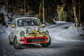 Bild Fiat-Abarth 850 TC (1961) - untersteuert er noch? - Teichalm Winterclassic 2018
