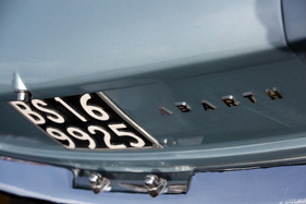 Fiat Abarth Allemano (1963) - am Treffen italienischer Oldtimerautos Italiauto 2013