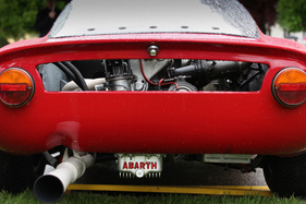 Fiat-Abarth GT 2000 Periscopia (1968) - am Concorso d'Eleganza Italiauto in St. Urban am 3. Mai 2015