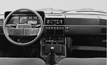 Fiat Argenta (1982) - erneut sanft modernisierters Cockpit