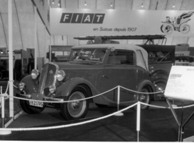 Fiat Balilla (1933) - Spezialkarosserie von Garavini, 1968 immer noch im täglichen Gebrauch - Fiat-Rückschau - Genfer Autosalon 1968