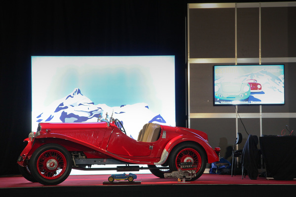 Fiat Balilla 508 CS Coppa d'Oro (1934) - Lot 121 - für CHF 145'000 über dem Estimate zugeschlagen - Oldtimer Galerie Gstaad Versteigerung 2018