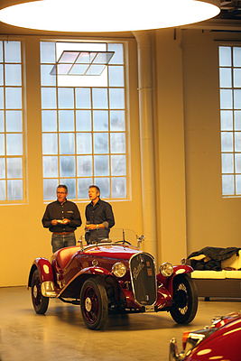 Fiat Balilla Coppa d'Oro (1934) - anlässlich des Klausenrennen Prologs 2012 im Gotthard Motorpark