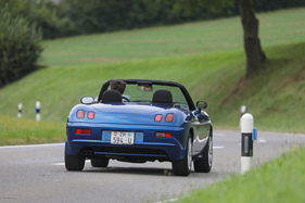 Fiat Barchetta (1998) - 200 km/h schnell soll er sein, für reines Fahrvergüngen reicht auch weniger als die Hälfte