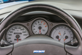 Fiat Barchetta (1998) - weiss unterlegte Hauptinstrumente