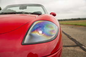 Fiat Barchetta (2000) - Die Schweinwerfer mit Abdeckung aus Klarglas