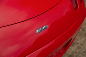 Fiat Barchetta (2000) - Hinten der damalige Schriftuzg