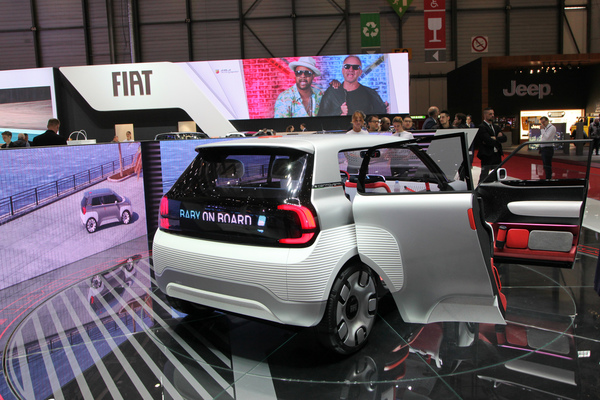 Fiat Centoventi Concept (2019) - Elektro-Stadtwagen - Genfer Automobilsalon 2019