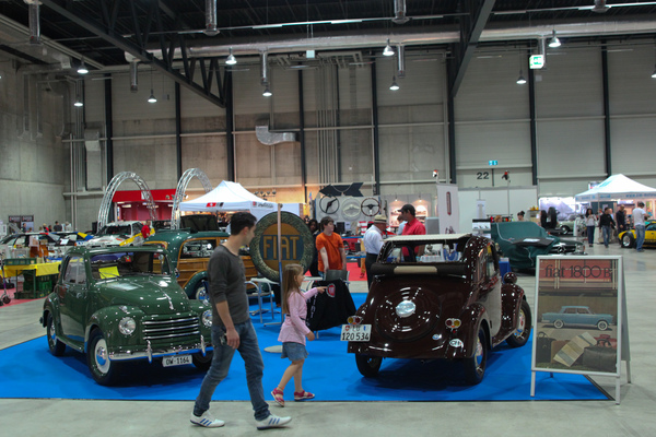 Fiat-Club-Präsenz - Swiss Classic World 2014