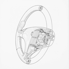 Fiat Coupé (1993) - Airbag im Lenkrad