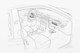 Fiat Coupé (1993) - Airbags für Fahrer und Beifahrer