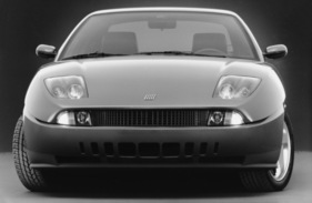 Fiat Coupé (1993) - Elipsoid-Scheinwerfer unter Kunststoffabdeckungen