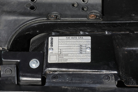 Fiat Coupé 2.0 16V (1995) - Chassisplakette