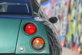 Fiat Coupé 2.0 16V (1995) - Design-Statement - Rückleuchten wie in den frühen Sechzigerjahren