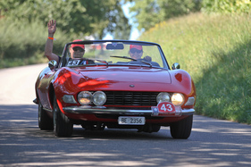Fiat Dino 2000 Spider (1968) - an der OCC Jungfrau-Rallye 2016
