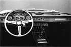 Fiat Dino 2400 Coupé (1971) - Lenkrad und Armaturenbrett der 2,4-Liter-Version