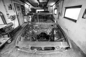 Fiat Dino 2400 Coupé (1972) - Die Karosserie musste umfassend saniert werden