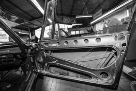 Fiat Dino 2400 Coupé (1972) - Türe ohne Verkleidung