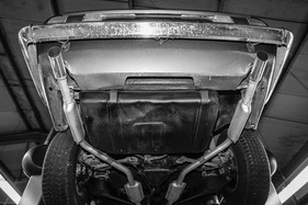 Fiat Dino 2400 Coupé (1972) - Unterboden