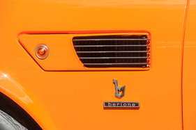 Fiat Dino 2400 Coupé (1972) - Ziergitter und Schriftzüge komplett aufbereitet