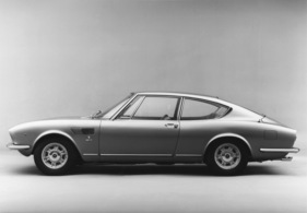 Fiat Dino Coupé (1967) - das Dino-Coupé zeichnete Giugiaro in Bertone-Diensten (1967)