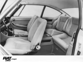 Fiat Dino Coupé (1967) - geräumiges und hochwertiges Interieur (1967)