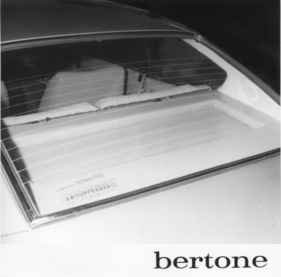 Fiat Dino Coupé (1967) - sehr flach stehende Heckscheibe