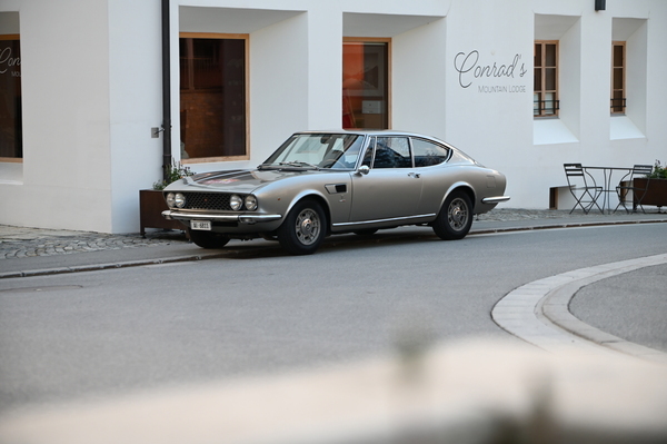 Fiat Dino Coupé 2000 (1974) - Bertone-Design beim Dino Concours d'Elegance Silvaplana 2024